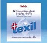 Safety Texil Garza Sterile Idrofila 36x40 cm 12 Compresse