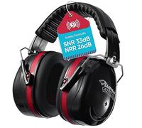 SAFEYEAR Cuffie Antirumore Protettive SNR 33db, Professionali Cuffie Insonorizzanti Protezione Udito,Regolabili Cuffie da Lavoro per Dormire,Concerti,Studiare,Caccia,Giardinaggio,Aereo,Cantiere RD