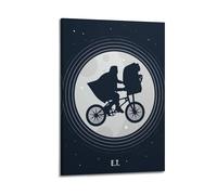 SAFHUER E.T. Alien Poster3, poster decorativo da parete su tela, stampa artistica moderna, per camera da letto, 20 x 30 cm