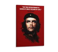 SAFHUER Poster Che Guevara, poster decorativo da parete su tela, stampa moderna, per camera da letto, 30 x 45 cm