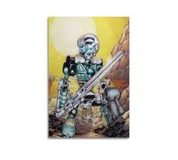 SAFHUER Poster decorativo da parete Bionicle su tela, stampa artistica moderna, per camera da letto, 20 x 30 cm