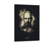 SAFHUER Poster decorativo da parete su tela, motivo "Breaking Bad Walter White", poster decorativo moderno per camera da letto, 20 x 30 cm
