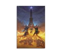 SAFHUER The Elder Scrolls Online, poster decorativo da parete su tela, stampa moderna, poster decorativo per camera da letto, per camera da letto, 50 x 75 cm