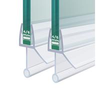 S'AFIELINA Guarnizione Doccia Sottoporta Guarnizioni Box Doccia per porte in vetro da - Facile da installare, Misura B1:2×60 cm per 4-6 mm