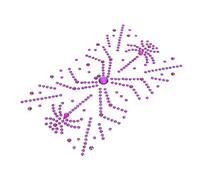 SAFIGLE 1 Adesivi per con Glitter Stickers per Performance Decorazioni per Festival per Occhi Design Vintage Friendly Facili Applicare e Rimovibili Spider