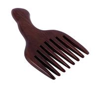 SAFIGLE 1 Pz Pettine Massaggiante Legno Comb per Antistatico Massaggio Del Capelluto Design Comfort e Durabilità per Eliminare Elettricità Statica