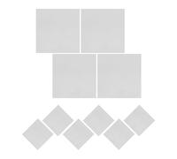 SAFIGLE 10 Pezzi Foglio Traslucido in Pet per Stencil Fai da Te, Fogli Pet Plastica Semi-trasparenti Taglio Preciso e Facile Manutenzione per Decorazioni e Pittura
