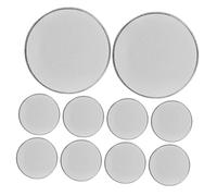 SAFIGLE 10 Pezzi Moneta Commemorativa in Metallo con Superficie Sabbiata per Incisione Laser Personalizzata Come Regalo Creativo e Artigianale per Ogni Occasione