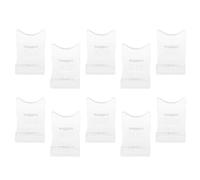 SAFIGLE 10 Pezzi Supporti Trasparenti per Cellulari in Porta Smartphone da Scrivania Multiuso Organizer Display Elegante e Resistente per Esposizione e Stoccaggio