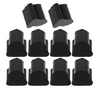 SAFIGLE 10 Pezzi Tamponi Valvolari in Gomma Nera 4Mm per Corno Francese Basso Tuba Accessori Strumenti a Fiato per Ammortizzazione e Protezione Valvola Ricambi per Manutenzione