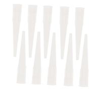 SAFIGLE 10 pezzi Ugelli per Sigillante in Plastica Durevole Applicatori di Precisione per Colla da Vetro Punta Estensibile Facile da Usare per Finitura Professionale