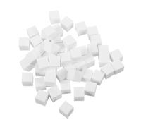 SAFIGLE 100pezzi Spugnette Unghie Mini Quadrate Morbide Per Manicure Art Per Sfumature Precise Di Vernice e Trucco Unghie Tascabili e Pratiche Per Uso Professionale e Personale