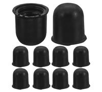 SAFIGLE 10pezzi Ammortizzatori per Pattini a Rotelle in Plastica Nera, Ricambi Facili da Sostituire per Pattini Inline e Roller, Uso Versatile per Ragazzi e Ragazze