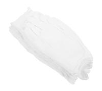 SAFIGLE 12 paia Guanti in Cotone Bianco per Cerimonie ed Ispezione Gioielli Assorbenti Sudore Traspiranti e Antiscivolo Accessori Professionali per Valutazione Antichità e Mostre