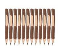 SAFIGLE 12 Pezzi Penna a Sfera in Legno Marrone Fatta a Mano Inchiostro Nero, Resistente e Portatile, per Back To School Party e Forniture per Ufficio Fascino Rustico