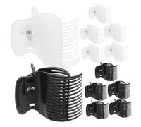 SAFIGLE 12pezzi Fermagli in Plastica per Bigodini Caldi Clip di Fissaggio per Arricciacapelli Clip di Ricambio per Bigodini Termici Accessori per Styling dei Capelli Strumenti