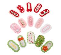 SAFIGLE 15 pezzi fermagli di maglia per, mollette colorate per bambine, accessori perfetti per neonate, feste e compleanni