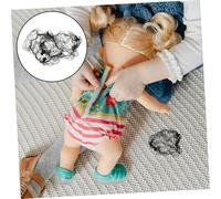 SAFIGLE 15pezzi Retine Per Capelli Trasparenti Per Bambole Retine Elastiche Compatte Per Organizzazione Parrucche Bjd Supporto Stile Creativo Protezione Viaggio Materiale Flessibile