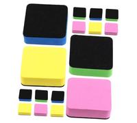 SAFIGLE 16 Pezzi Mini Gomme per Lavagna Magnetiche Quadrate Cancellini EVA per Lavagne Bianche e Leggere e Resistenti per Casa Ufficio e Aula Impugnatura Confortevole e Pulizia
