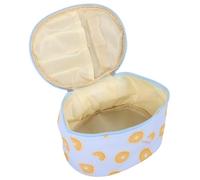 SAFIGLE 1pezzi Borsa per Trucco Trasparente Maniglia Borsa da Viaggio per Cosmetici e Articoli da Toeletta Ampia Capacità per Riporre Vari Tipi di Trucco