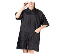 SAFIGLE 1pezzi Grembiule da Lavoro Abito da Barbiere alla Moda Top da Parrucchiere Traspirante per Casa e Negozio Realizzato in Materiale Resistente Design Semplice e Comodo Mantiene