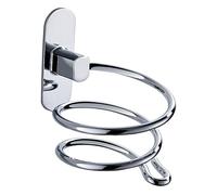 SAFIGLE 1pezzi Supporto Per Phon Da Parete in Acciaio Inossidabile Portasciugamani Da Bagno Senza Organizzatore Di Phon Salvaspazio Per Uso Domestico e Commerciale