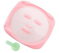 SAFIGLE 1set Strumenti Per Creazione Maschere Facciali Riutilizzabili Con Stampi e Cucchiaio Facile Da Pulire Per Skincare Fai Te