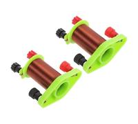 SAFIGLE 2 Bobine di Induzione Elettromagnetica per Esperimenti Scientifici Kit Didattico per Insegnamento Fisica Bobina di Fusione Rapida Filo Magnetico per Laboratorio Educativo