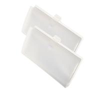 SAFIGLE 2 Pezzi Album Porta Biglietti Trasparente Organizer Pratico per Biglietti di Concerto e Carte Custodia Portatile per Foto e Documenti Raccoglitore Semplice e Resistente