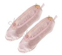 SAFIGLE 2 Pezzi Astuccio per Penne Rosa Stile Raffinato Portatile Multifunzionale per Organizzare Trucchi e Cancelleria, per Appassionati di Danza e Balletto