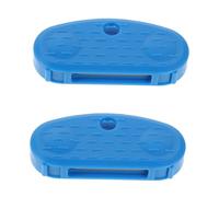 SAFIGLE 2 Pezzi Ausilio per Girare Chiavi Impugnatura Larga in Plastica Blu Design a Leva Potenziata per Anziani e Persone Mobilità Limitata Uso Quotidiano in Bagno e Cucina