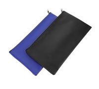 SAFIGLE 2 Pezzi Buste Porta Soldi in Pelle PU Resistenti e Impermeabili da Organizer per Banconote e Documenti Importanti Custodia Compatta per Ricevute e Contanti per Viaggi e Uso