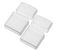 SAFIGLE 2 pezzi Custodia Protettiva Trasparente in Plastica per Cherosene Compatibile con Zippo Resistente e Leggera per Protezione Quotidiana
