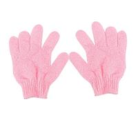 SAFIGLE 2 pezzi Doccia Esfolianti Nylon Rosa per Scrub per Donne e Facili Indossare e