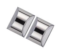 SAFIGLE 2 pezzi Lampade da Parete Esterno in Acciaio Inossidabile Impermeabili LED per Giardino e Vialetti Illuminazione LED Ecologica e Facile da Installare Resistente Tutte le