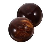 SAFIGLE 2 Pezzi Palle per Esercizi Mani Sfere Palmo Portatili per Rilassamento Dita e Tonificazione Muscoli Unisex