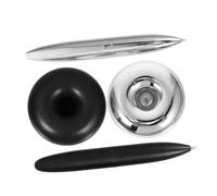 SAFIGLE 2 Pezzi Penna Sfera Galleggiante da Scrivania con Base Sospesa Elegante Strumento di Scrittura per Ufficio e Studio Regalo Pratico per Uomini e Donne