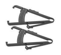 SAFIGLE 2 Pezzi Strumento Portatile per Valutazione Della Pieghe Cutanee Precisione per Monitorare Fitness e Salute