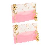 SAFIGLE 2 Pezzi Tavolo da di unghie pallet di smalto per unghie tavolozza per la pittura delle unghie tavolozza per miscelare smalti gel porta smalto gel resina rosa