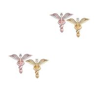 SAFIGLE 2 Set Spilla Creativa Per Della E Rosa Per Doni Speciali Accessorio Per Abbigliamento E Scialli 2 Pezzi*2