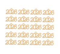 SAFIGLE 20 Pezzi Charm Inossidabile Pendenti per Decorazioni per Laurea Diy e Portachiavi Accessori Versatili per e Speciali