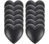 SAFIGLE 20 Pezzi Stanghette Occhiali Copriorecchie Antiscivolo in Silicone a Forma di Cuore, Morbidi Supporti Auricolari per Occhiali per Fissaggio Sicuro e Comfort
