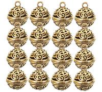 SAFIGLE 20pezzi Campanelli in Lega Sospesi Pz Campanelli Artigianali Ciondoli Forma Di Campanello Per Decorazioni Da Appendere Portachiavi e Progetti Fai Da Te