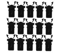 SAFIGLE 24 pezzi Lucchetti per Bidoni della Spazzatura Chiusura Pulsante Pressione Clip di Sostituzione per Coperchio Micro Interruttore Nascosto Facile Installazione per Pattumiere