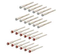 SAFIGLE 24 pezzi Mandrini Vite Resistenti per Utensili Rotanti Supporto Disco da Taglio e Levigatura Accessori Versatili per Smerigliatrice e Lucidatura