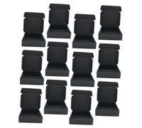 SAFIGLE 24 pezzi Scatole di Cartone Nere Pieghevoli per Confezionamento e Trasloco Resistenti e Ammortizzanti Facili da Montare Riutilizzabili per Spedizioni e Stoccaggio