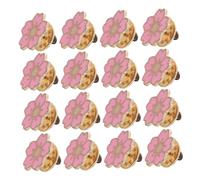 SAFIGLE 24 Pezzi Spilla Ciliegio Smaltata Spille Decorative per Abbigliamento e Borse Accessori Floreali Femminili per e Uniformi Scolastiche