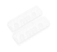 SAFIGLE 24 Pezzi Vial Storage Box Trasparente con Chiusura Ermetica Organizer Compatto per Fiale Supporto per Congelatore e Laboratorio Custodia Protettiva per Cliniche e Laboratori