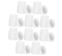 SAFIGLE 24pezzi Flaconi per Medicinali in Hdpe da Piccoli Contenitori Ermetici Tappi Organizer per Conservazione di Pillole e Capsule per Viaggi e Uso Quotidiano