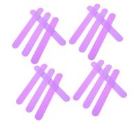 SAFIGLE 25 Pezzi Pressa Lingua in Plastica Stick Sicuro per Esami e Allenamento Uso Medico e Creativi